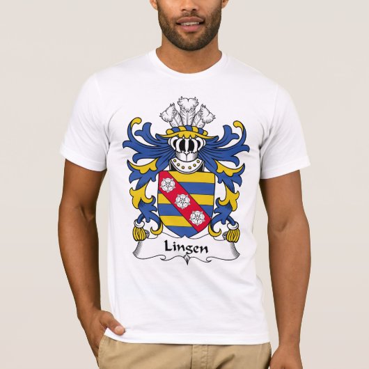 Lingen Familienwappen T-Shirt (Vorderseite)