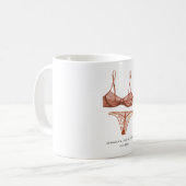 Lingerie Blush Bridal Kaffeetasse (Vorderseite Links)