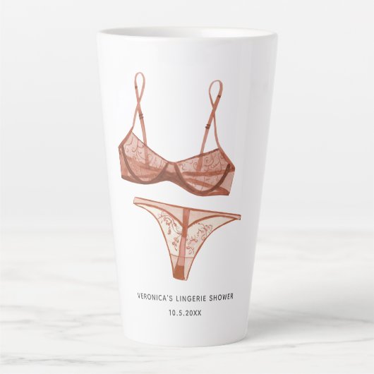 Lingerie Blush Bridal Milchtasse (Vorderseite)