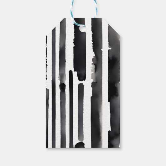 Lingerie Brautparty danke Ihnen Geschenkanhänger (Rückseite)