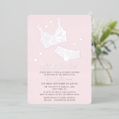 Lingerie Brautparty Panty Junggeselinnen-Abschied Folieneinladung (Stehend vorne)