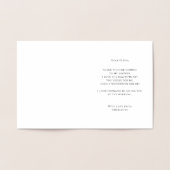 Lingerie Brautparty Panty Party Vielen Dank Folienkarte (Innenseite)