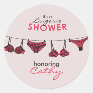 Lingerie Brautparty Stickers