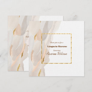 Lingerie Bridal Dusche Einladung