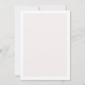 Lingerie Dusche Ooh La La Junggeselinnen-Abschied Einladung (Rückseite)