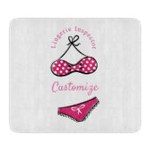 Lingerie Inspector Thunder_Cove Schneidebrett (Vorderseite)