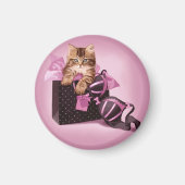 Lingerie Kitten Magnet (Vorne)