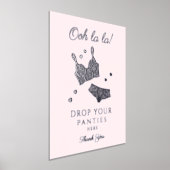 Lingerie Party Brautparty Drop Your Pants Foliendrucke (Ablage )