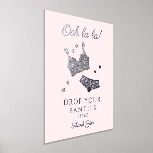 Lingerie Party Brautparty Drop Your Pants Foliendrucke (Ablage )