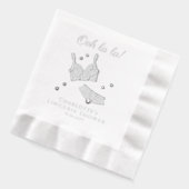 Lingerie Party Brautparty Junggeselinnen-Abschied Servietten Mit Folie (Links)