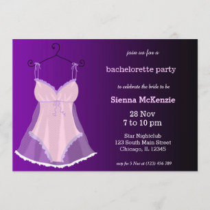 Lingerie Party Einladung