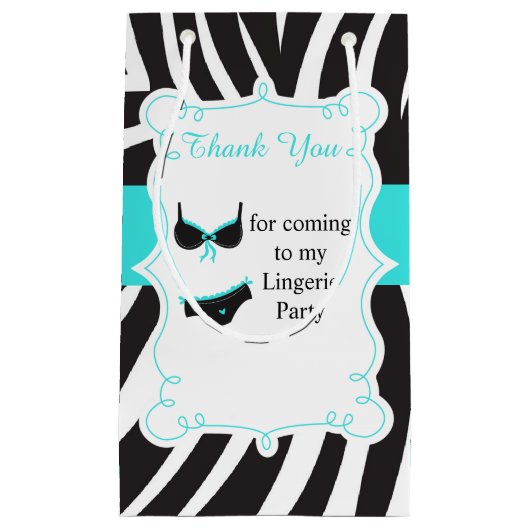 Lingerie Party Vielen Dank Kleine Geschenktüte (Vorderseite)