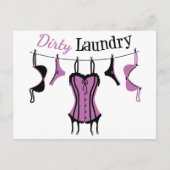 Lingerie Postkarte (Vorderseite)