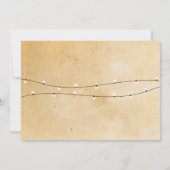 Lingerie Shower Bridal Junggeselinnen-Abschied Ein Einladung (Rückseite)