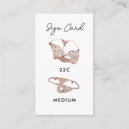 Lingerie Shower Bridal Panty Game Cards Begleitkarte