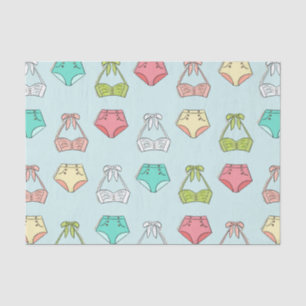 Lingerie Summer Swimsuit Dusche Seidenpapier