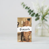 Lingerie-Visitenkarte Visitenkarte (Stehend Vorderseite)