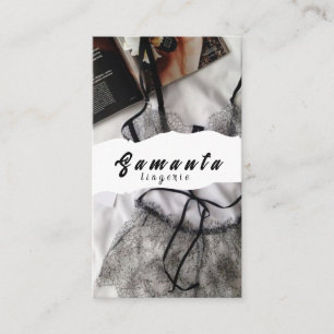 Lingerie-Visitenkarte Visitenkarte