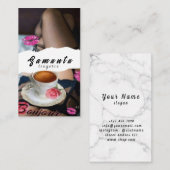 Lingerie-Visitenkarte Visitenkarte (Vorne/Hinten)