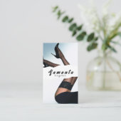 Lingerie-Visitenkarte Visitenkarte (Stehend Vorderseite)