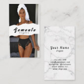 Lingerie-Visitenkarte Visitenkarte (Vorne/Hinten)