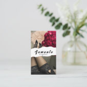 Lingerie-Visitenkarte Visitenkarte (Stehend Vorderseite)