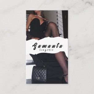 Lingerie-Visitenkarte Visitenkarte