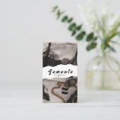 Lingerie-Visitenkarte Visitenkarte (Stehend Vorderseite)