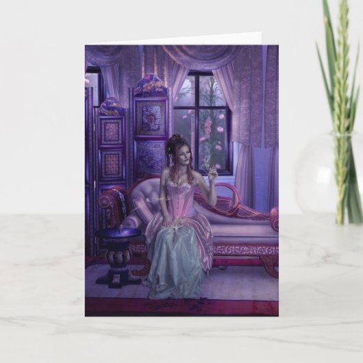 Lingering Dream Grußkarte Karte (Vorderseite)