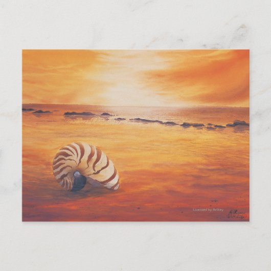 Lingering Postkarte (Vorderseite)