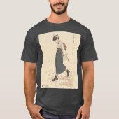 Lingering Spring by Akiko Yosano Kanji T-Shirt (Vorderseite)