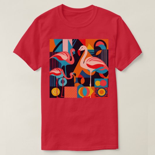 Lingo Flamingo T-Shirt (Design vorne)