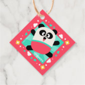 Lingokids-Party mit Elliot Geschenkanhänger (Rückseite)