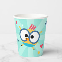 Lingokids Party Paper Cups mit Billy