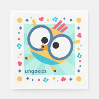 Lingokids Party Paper Napkins mit Billy Serviette