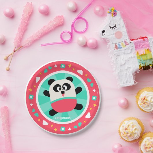 Lingokids Party Paper Teller mit Elliot (Party)