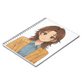 LingOrm, Orm Kornaphat Anime Illustration Notizblock (Linke Seite)