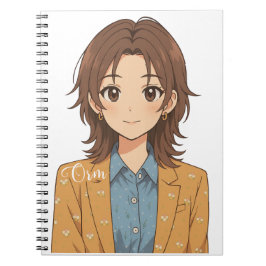 LingOrm, Orm Kornaphat Anime Illustration Notizblock