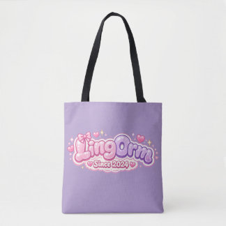 LingOrm Seit 2024 Kawaii-Blasenbuchstaben – Thai G Tasche