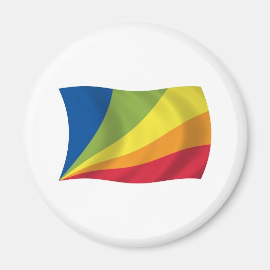 Lingua Franca Nova Flag Magnet (Vorne)