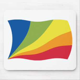 Lingua Franca Nova Flag Mauspad