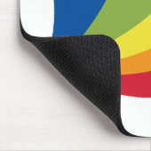 Lingua Franca Nova Flag Mousepad (Ecke)