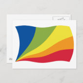 Lingua Franca Nova Flag Postkarte (Vorne/Hinten)