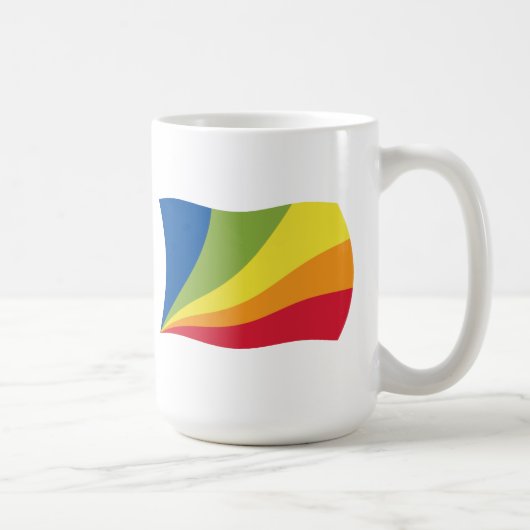 Lingua Franca Nova Flag Tasse (Rechts)