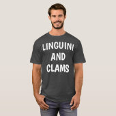 Linguini und Muscheln T-Shirt (Vorne ganz)