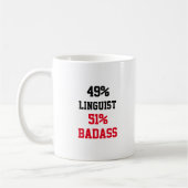 Linguist Badass Kaffeetasse (Links)