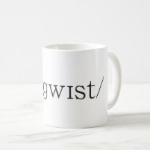 Linguist-Kaffee-Tasse