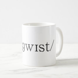 Linguist-Kaffee-Tasse Kaffeetasse