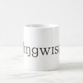 Linguist-Kaffee-Tasse Kaffeetasse (Mittel)