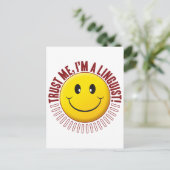 Linguist Trust Postkarte (Stehend Vorderseite)